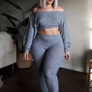 Loungewear Set Heather Grey
